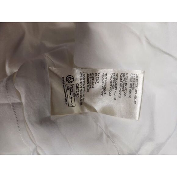 By Anthropologie Short-Sleeve Smocked Babydoll Midi Dress Size XL B32 - Picture 9 of 11